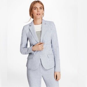 NWT Brooks Brothers size 8 Pinstripe Blazer